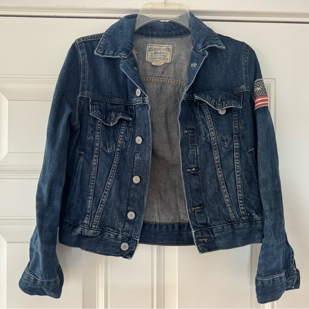Ralph Lauren Kids Denim Jacket with Patch